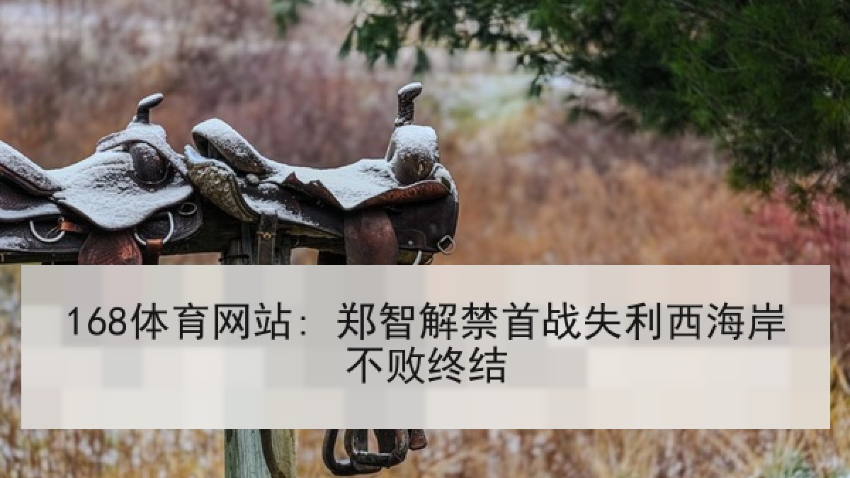 168体育网站: 郑智解禁首战失利西海岸不败终结